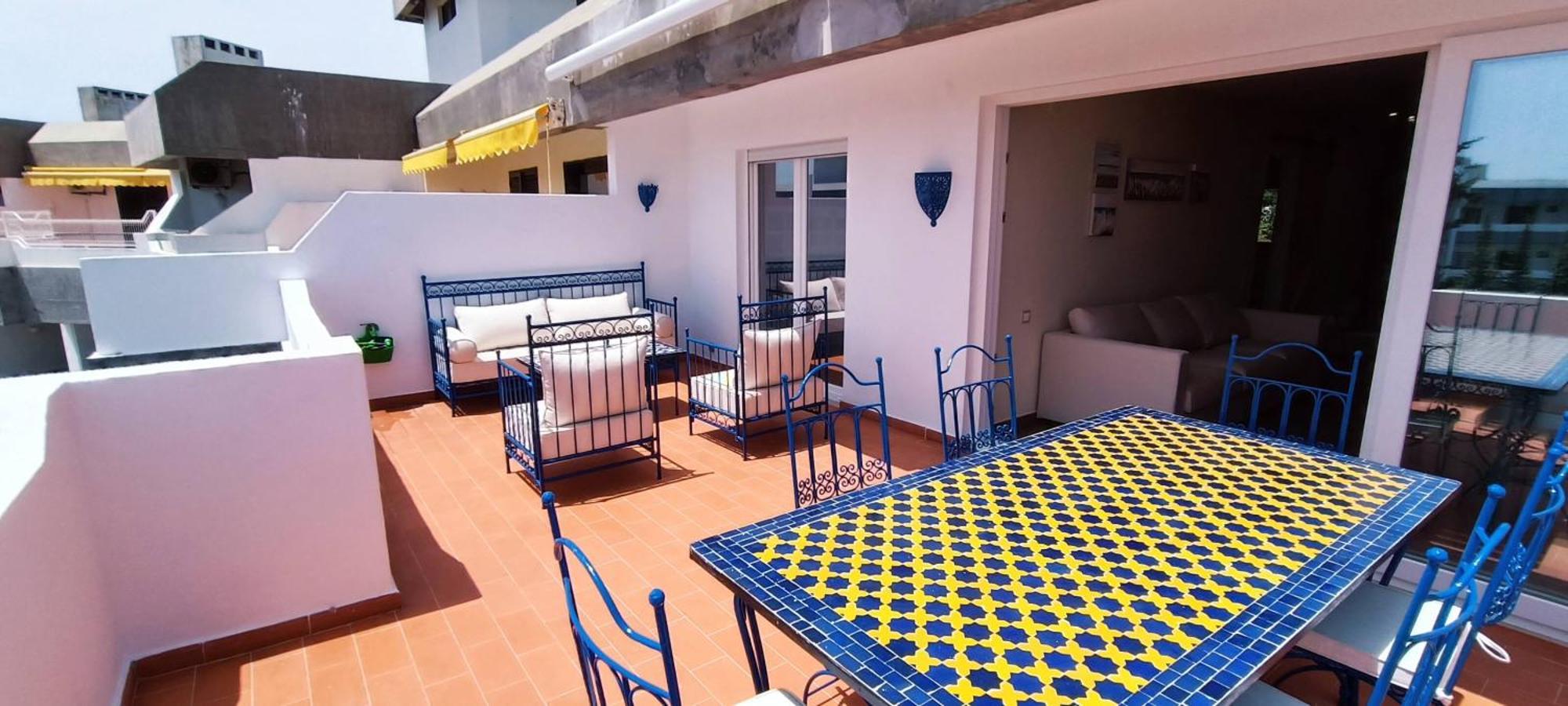 Blue & Yellow Penthouse With Terrace At Balaia Mar Albufeira Ngoại thất bức ảnh